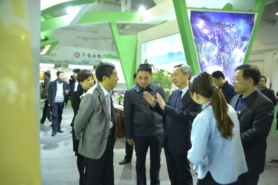 2019信阳茶旅展会｜鸡公山展厅实力吸睛，大放异彩！